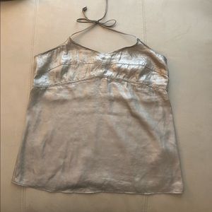 Calvin Klein Gold halter top